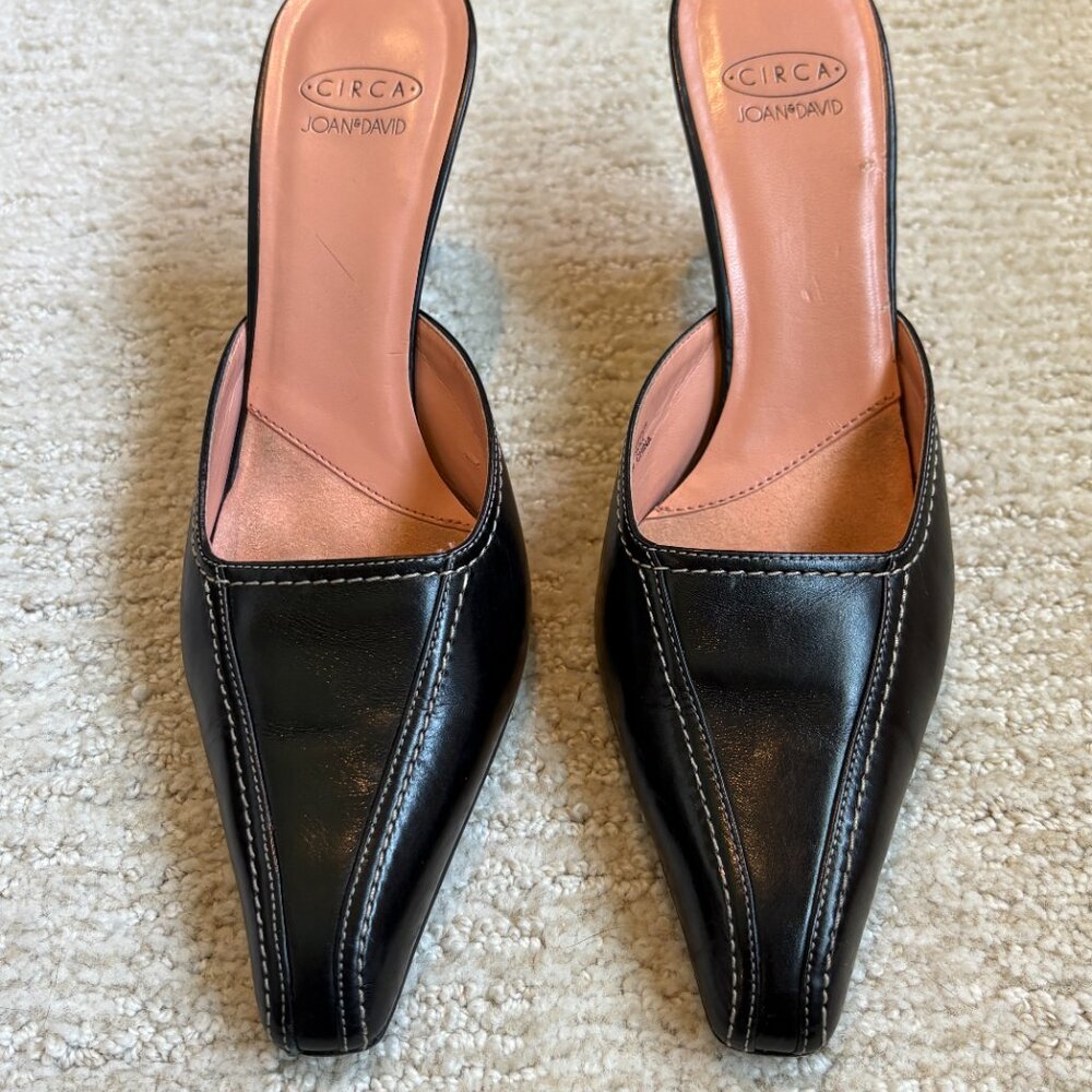 Circa by Joan and David Montague Black Mule in Size 7.5